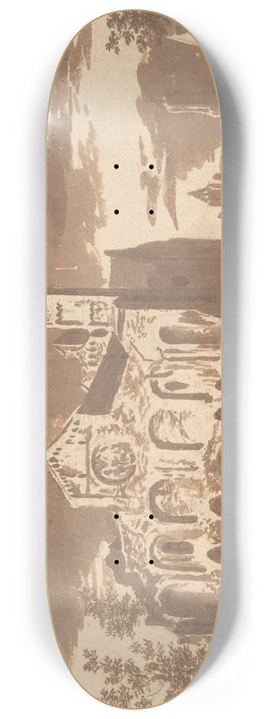 Jacob van der Ulft - The Mariakerk In Utrecht 8.25 inch art skate deck Jacob van der Ulft - The Mariakerk In Utrecht 8.25 inch art skate deck