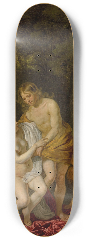 Jacob Van Loo - Venus And Adonis 8.25 inch art skate deck Jacob Van Loo - Venus And Adonis 8.25 inch art skate deck