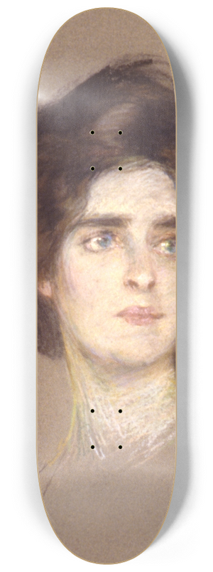 Alice Pike Barney - Laura Attentive 8.25 inch art skate deck