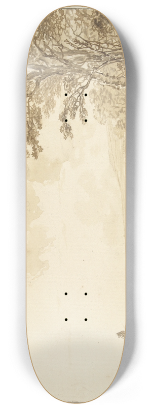 Jacob van Strij - Rivierlandschap met rustend vee 8.25 inch art skate deck