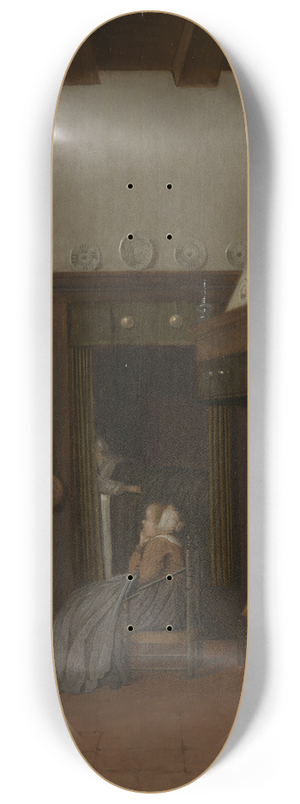 Jacob Vrel - The Little Nurse 8.25 inch art skate deck