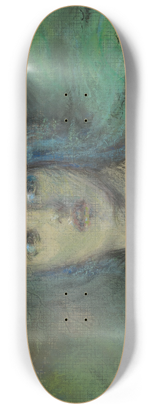 Alice Pike Barney - Lunar 8.25 inch art skate deck Alice Pike Barney - Lunar 8.25 inch art skate deck