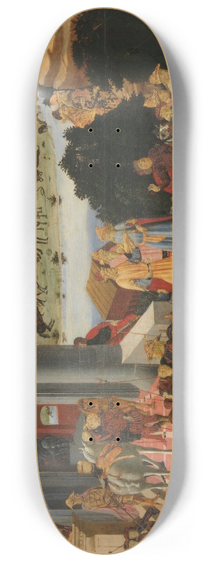 Jacopo del Sellaio - Scenes from the Story of the Argonauts 8.25 inch art skate deck