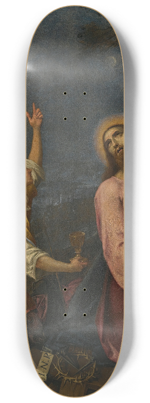 Jacopo Ligozzi - Agony In The Garden 8.25 inch art skate deck