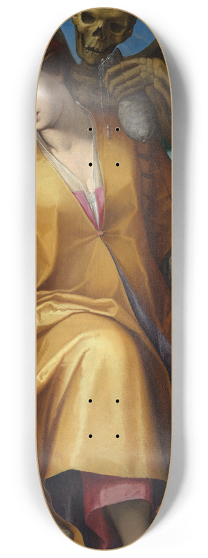 Jacopo Ligozzi - Allegory of Avarice 8.25 inch art skate deck Jacopo Ligozzi - Allegory of Avarice 8.25 inch art skate deck