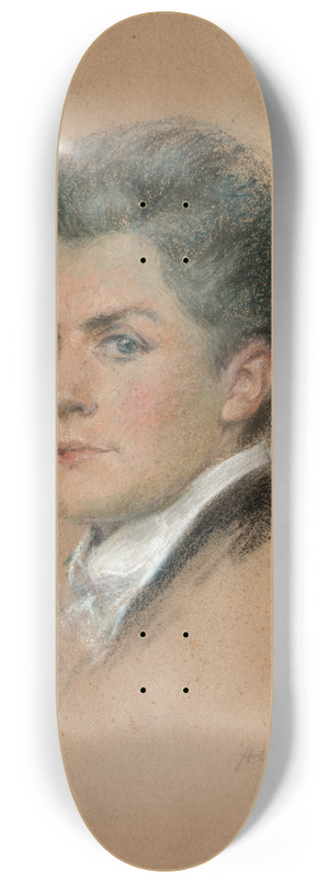 Alice Pike Barney - Marie Huet the Painter 8.25 inch art skate deck