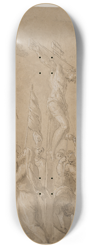 Jacopo Palma il Giovane - Korsfstelsen 8.25 inch art skate deck