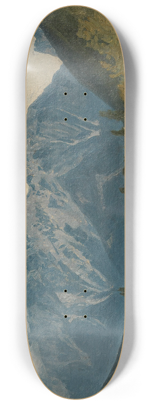 Adalbert Stifter - Die Rax in Niedersterreich 8.25 inch art skate deck