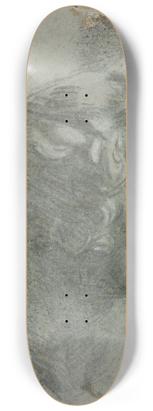 Jacopo Tintoretto - Study after the head of Michelangelos Giuliano deMedici 8.25 inch art skate deck Jacopo Tintoretto - Study after the head of Michelangelos Giuliano deMedici 8.25 inch art skate deck