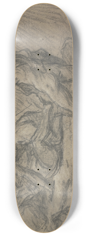 Jacopo Tintoretto - Vulkan berrascht Venus und Mars 8.25 inch art skate deck