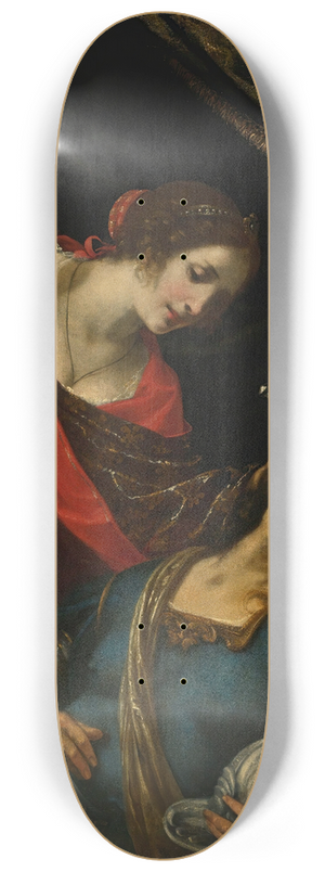 Jacopo Vignali - Jael And Sisera 8.25 inch art skate deck