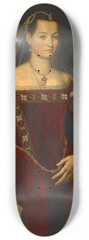 Jacopo Zucchi - Portrait of a Lady 8.25 inch art skate deck Jacopo Zucchi - Portrait of a Lady 8.25 inch art skate deck