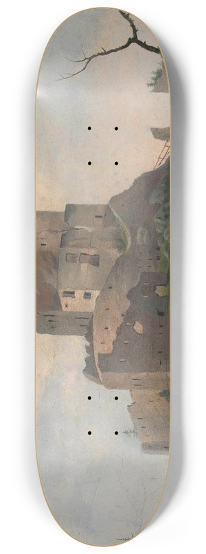 Adalbert Stifter - Die Ruine Wittinghausen 8.25 inch art skate deck