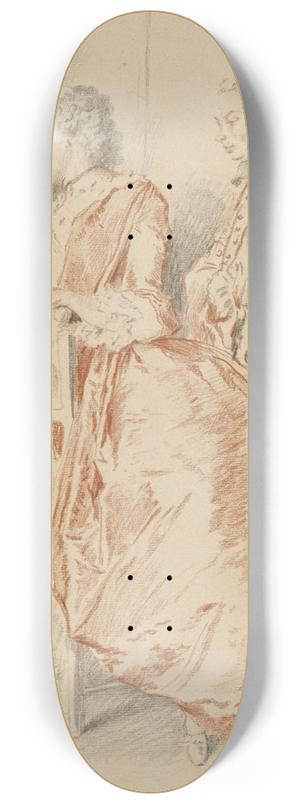 Jacques Andr Portail - A Music Party 8.25 inch art skate deck