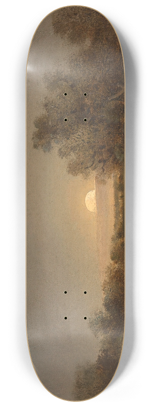 Adalbert Stifter - Die Strasserau bei Linz 8.25 inch art skate deck