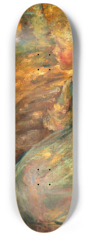 Alice Pike Barney - Peasant Girl 8.25 inch art skate deck