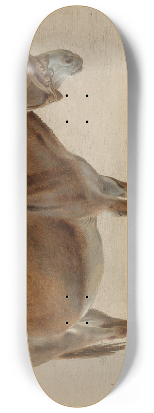Jacques-Laurent Agasse - A Donkey 8.25 inch art skate deck Jacques-Laurent Agasse - A Donkey 8.25 inch art skate deck