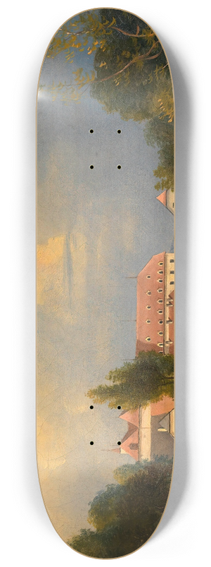 Adalbert Stifter - Fabriksgarten in Schwadorf 8.25 inch art skate deck