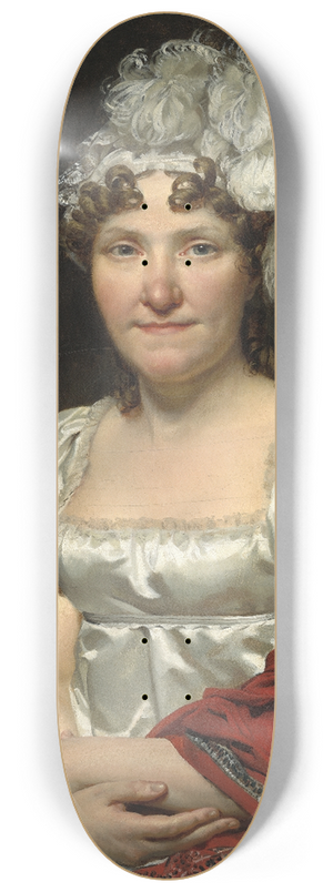 Jacques Louis David - Madame David 8.25 inch art skate deck Jacques Louis David - Madame David 8.25 inch art skate deck