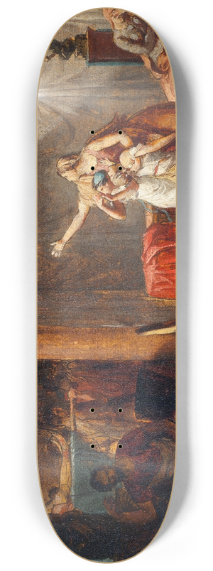 Jacques Louis David - The Lictors Returning to Brutus the Bodies of his Sons. Study 8.25 inch art skate deck