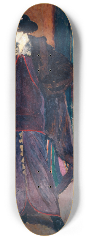 Jacques-mile Blanche - Portrait de Daisy de Broglie 8.25 inch art skate deck