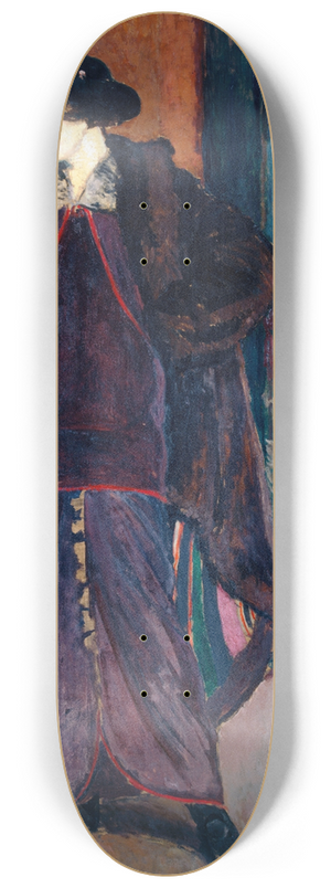 Jacques-mile Blanche - Portrait de Daisy de Broglie 8.25 inch art skate deck