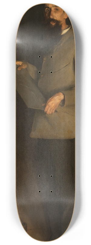 Jacques-mile Blanche - Portrait de Henri Gurard 8.25 inch art skate deck Jacques-mile Blanche - Portrait de Henri Gurard 8.25 inch art skate deck