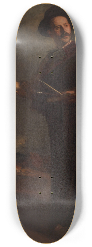 Jacques-mile Blanche - Portrait dIgnacio Zuloaga 8.25 inch art skate deck