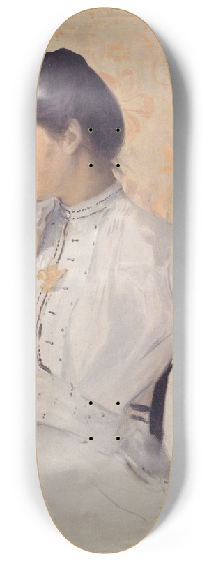 Jacques-mile Blanche - Portrait prsum dHenriette Chabot 8.25 inch art skate deck