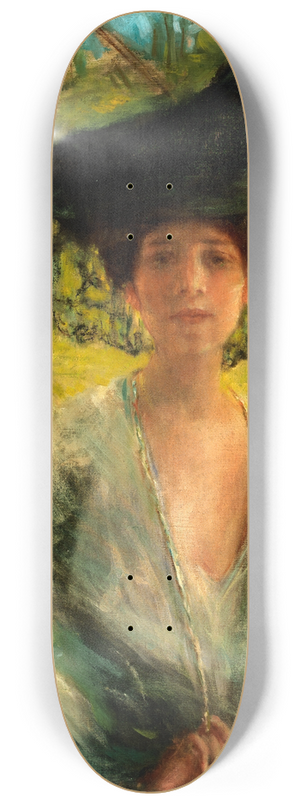 Alice Pike Barney - The Chatelaine 8.25 inch art skate deck