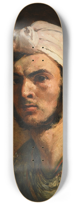 Jacques-Raymond Brascassat - Portrait dun Calabrais 8.25 inch art skate deck