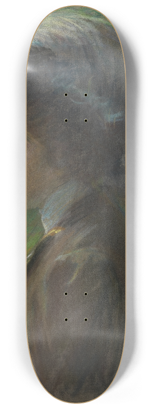 Alice Pike Barney - The Feathered Hat 8.25 inch art skate deck