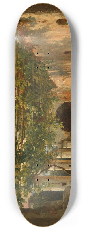 Jacques-Raymond Brascassat - Tonnelle 8.25 inch art skate deck Jacques-Raymond Brascassat - Tonnelle 8.25 inch art skate deck