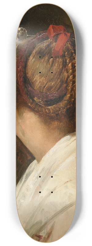 Jacques-Raymond Brascassat - Tte de jeune romaine 8.25 inch art skate deck Jacques-Raymond Brascassat - Tte de jeune romaine 8.25 inch art skate deck