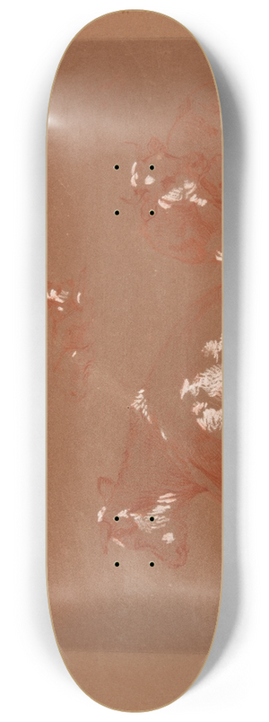 Jacques-Raymond Brascassat - tudes de vaches. 8.25 inch art skate deck Jacques-Raymond Brascassat - tudes de vaches. 8.25 inch art skate deck