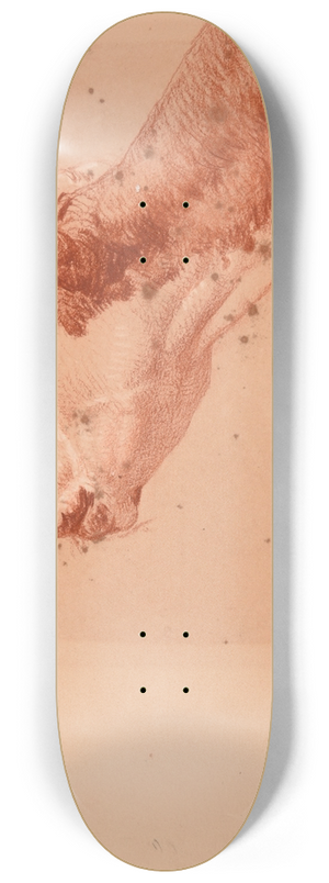 Jacques-Raymond Brascassat - tude tte de taurillon 8.25 inch art skate deck Jacques-Raymond Brascassat - tude tte de taurillon 8.25 inch art skate deck