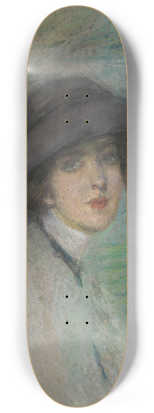 Alice Pike Barney - The Traveler 8.25 inch art skate deck