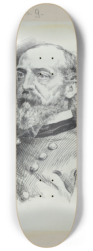 Jacques Reich - George Gordon Meade 8.25 inch art skate deck