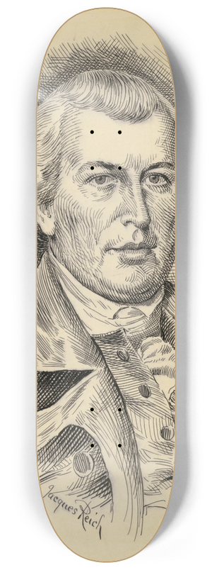 Jacques Reich - Nathanael Greene 8.25 inch art skate deck Jacques Reich - Nathanael Greene 8.25 inch art skate deck