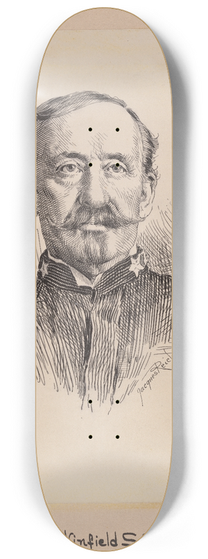 Jacques Reich - Winfield Scott Schley 8.25 inch art skate deck