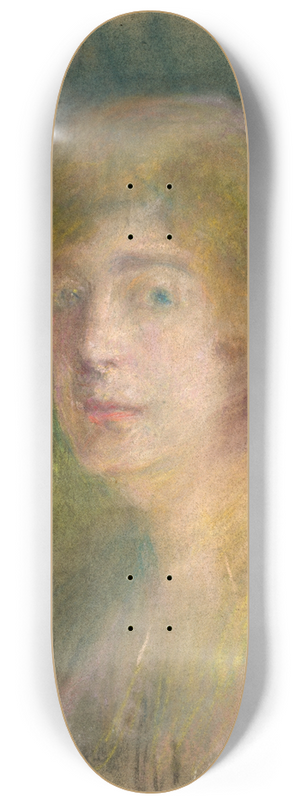 Alice Pike Barney - Untitled 8.25 inch art skate deck