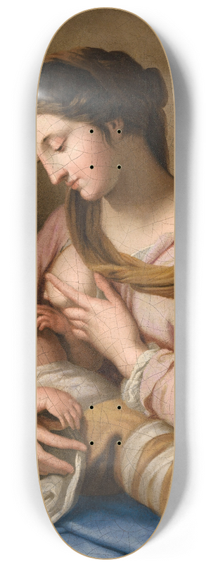 Jacques Stella - Virgin And Child 8.25 inch art skate deck
