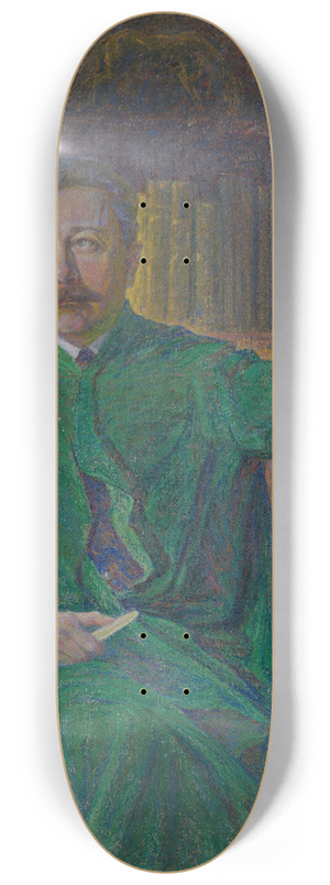 J.A.G. Acke - Portrait of Tor Hedberg 8.25 inch art skate deck