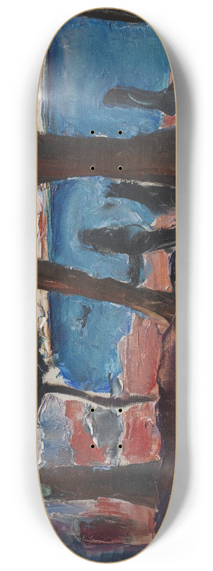 J.A. Jerichau - The Quay, Bandol 8.25 inch art skate deck J.A. Jerichau - The Quay, Bandol 8.25 inch art skate deck