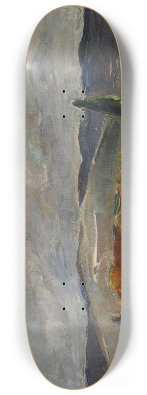 J.A. Jerichau - The Road to the Churchyard in Toledo 8.25 inch art skate deck J.A. Jerichau - The Road to the Churchyard in Toledo 8.25 inch art skate deck