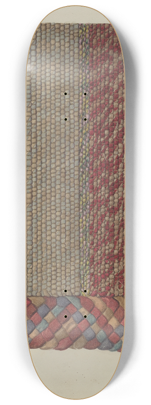 Alice Stearns - Shaker Rug 8.25 inch art skate deck