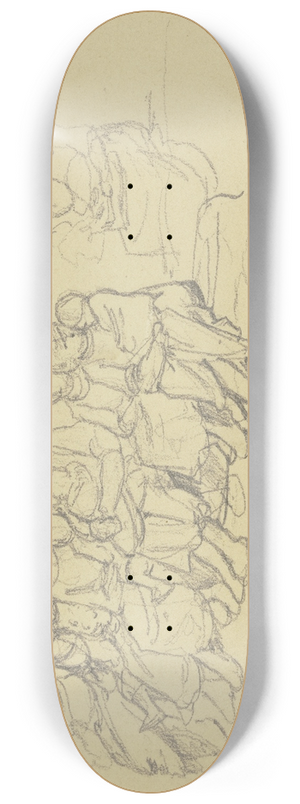 Jakob Becker - Group of children 8.25 inch art skate deck