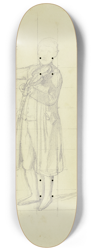 Jakob Becker - Violinist 8.25 inch art skate deck