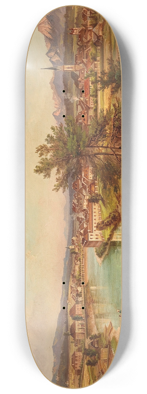 Jakob Canciani - A View of Villach 8.25 inch art skate deck