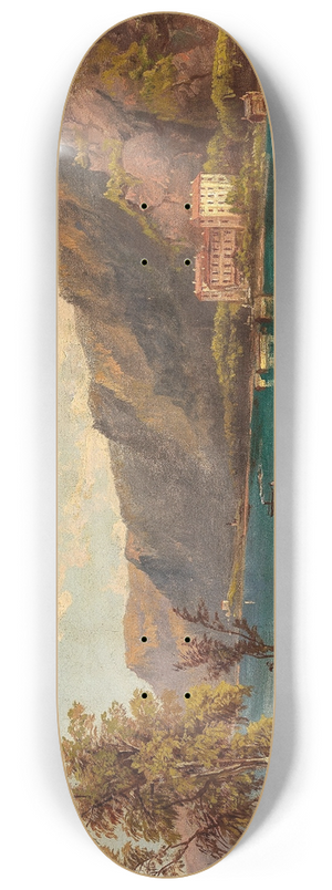 Jakob Canciani - View of Villach 8.25 inch art skate deck